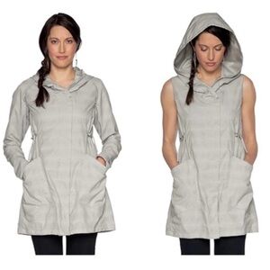 NAU Chrysalis Dress Jacket Active Outdoor Convertible Vest GUC M